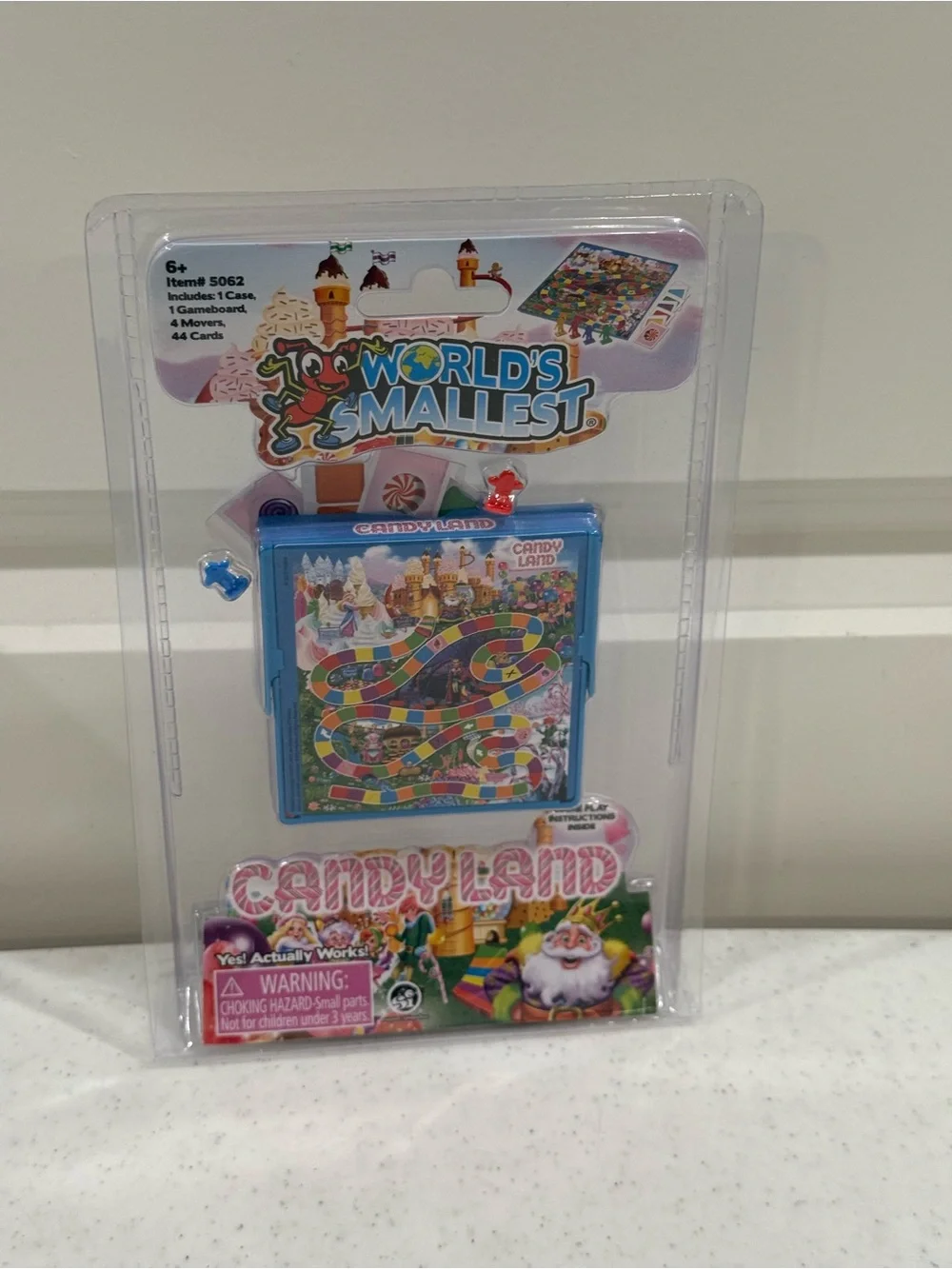 Candy Land Kids Board Game - Blue